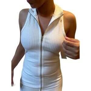 Tobi White sleeveless dress - Medium